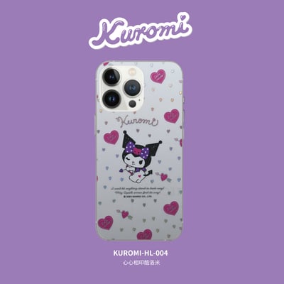 三麗鷗-鈦晶雕彩繪雷射流光膜-酷洛米系列4