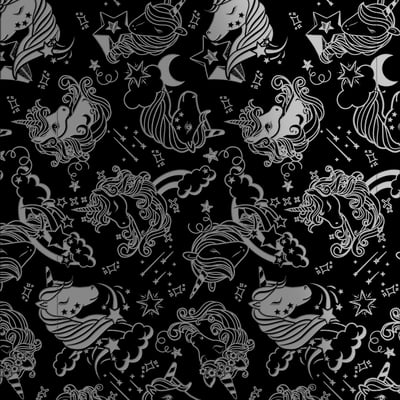 黑占-A3晶雕膜-獨角獸1