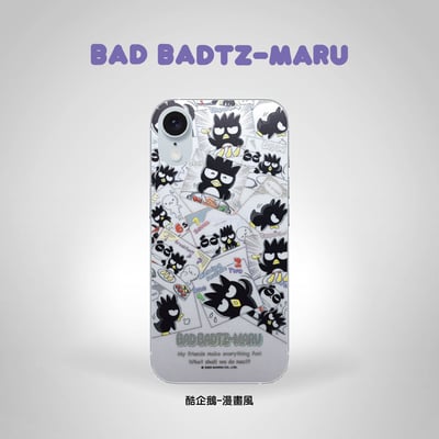 三麗鷗-鈦晶雕彩繪雷射流光膜-酷企鵝系列2