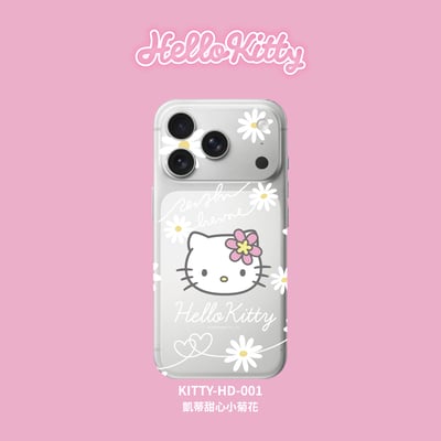 三麗鷗立體晶雕彩膜-凱蒂系列2