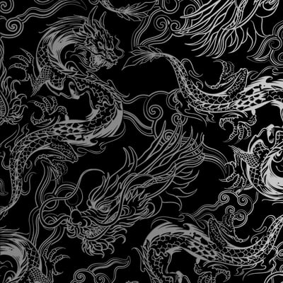 黑占-A3晶雕膜-天龍1