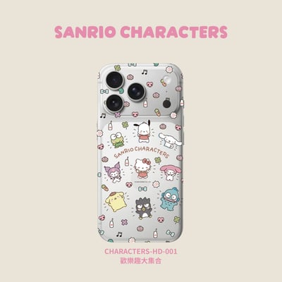 三麗鷗立體晶雕彩膜-大集合系列2