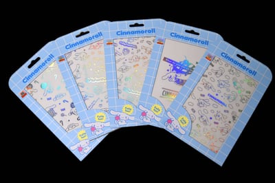 三麗鷗-鈦晶雕流光變色膜-大耳狗6