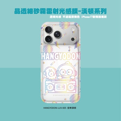 三麗鷗-晶透細砂霧雷射光感膜-漢頓系列2