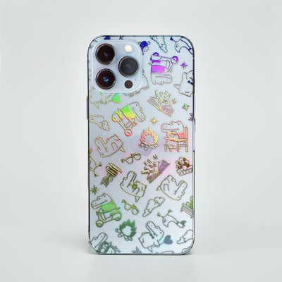 3D鈦晶雕流光膜-鱷魚好朋友1