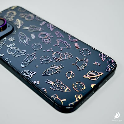 3D鈦晶雕流光膜-火箭星球3