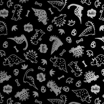 黑占-A3晶雕膜-小恐龍1