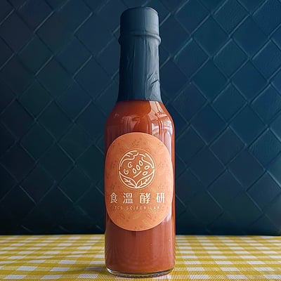 乳酸發酵｜紅鬼莎莎辣椒醬 155g (五辛素)｜限量款1
