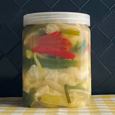 乳酸發酵｜眷村泡菜 600g (素食)1