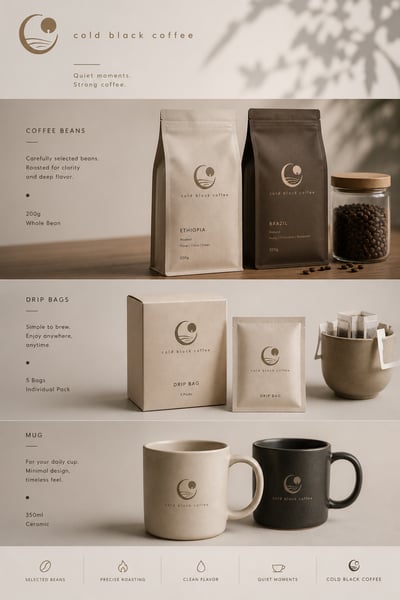 COLD BLACK COFFEE  / 餐飲5