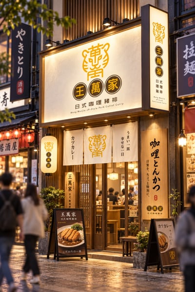 王萬家日式咖哩豬排 / 餐飲2
