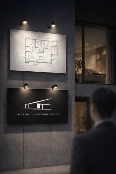 呈線室內裝修設計 / 商空2