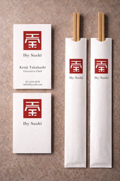 伊比壽司 / Visual Identity6