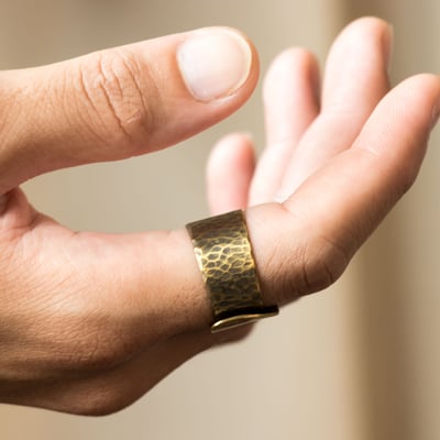 黃銅 圍繞戒指3