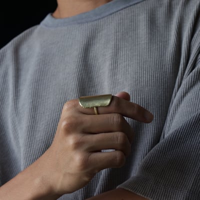 【新品】黃銅 庇護戒指5