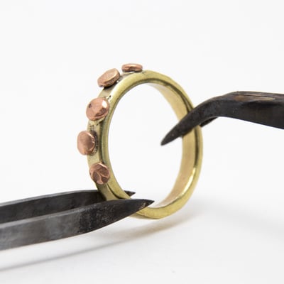 925銀 落珠戒指15