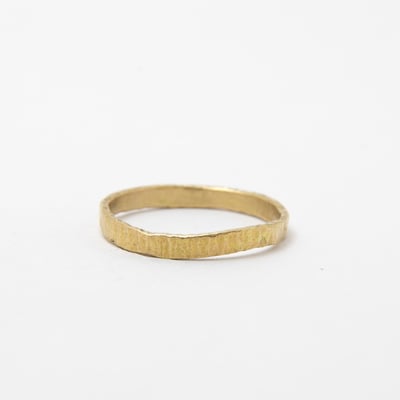 黃銅 鎚造戒指14