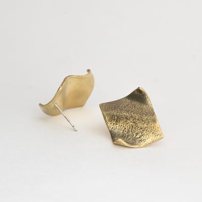黃銅 紙耳飾14
