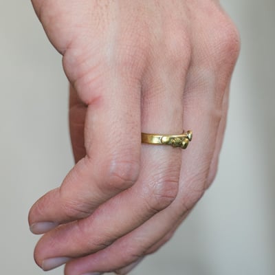 925銀 落珠戒指13