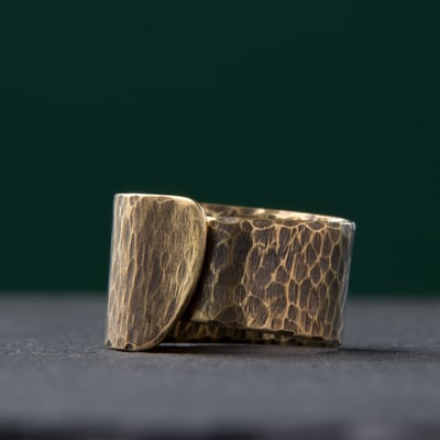 黃銅 圍繞戒指2