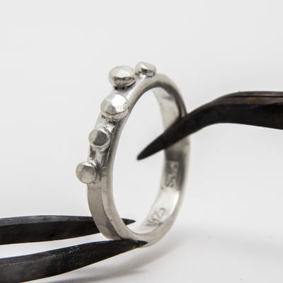 黃銅 落珠戒指12