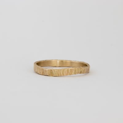 黃銅 鎚造戒指6