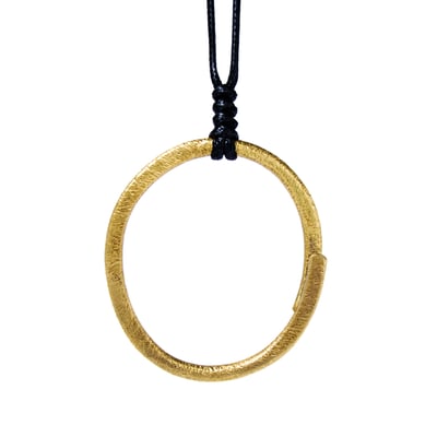 黃銅 斑駁項鍊9