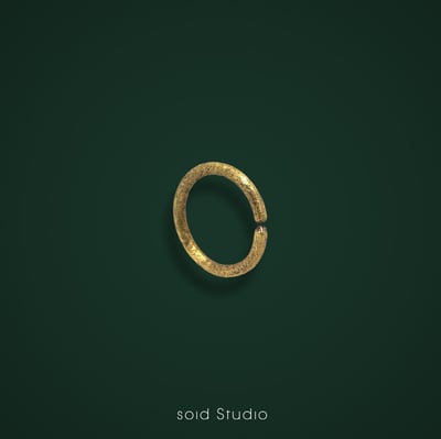 黃銅 斑駁戒指9