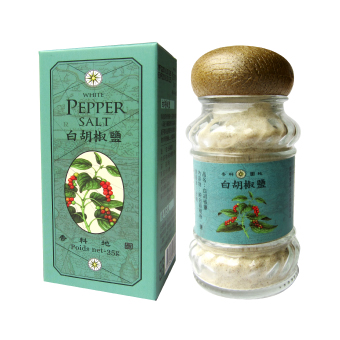 【綠源寶】白胡椒鹽 35g2