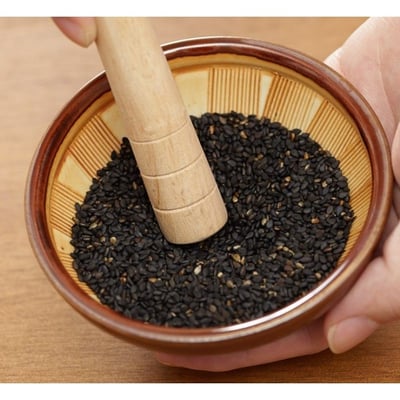 【米森】有機熟黑芝麻粒145g2