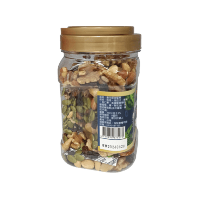 【台灣小糧口】養生綜合堅果(6種果乾＋堅果)360g4