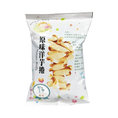 【集賢庇護工廠】 原味洋芋捲(50g/包)1