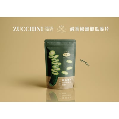 【初瓜瓜】櫛瓜脆片60g-3種口味2