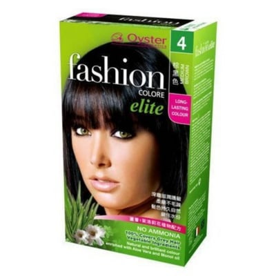 歐詩特染髮劑-4號(棕黑色)1
