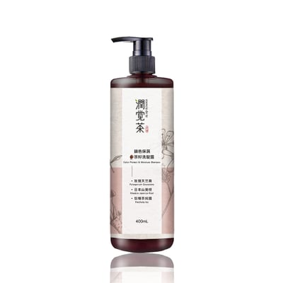 【茶寶】鎖色保濕茶籽洗髮露 400ml1