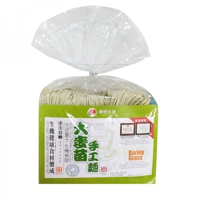 【綠色生活】手工麵(大麥苗、蕎麥)2