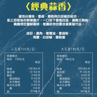 【鮮食拼圖】*限宅配*20入舒肥雞胸肉含運費(口味請備註)12