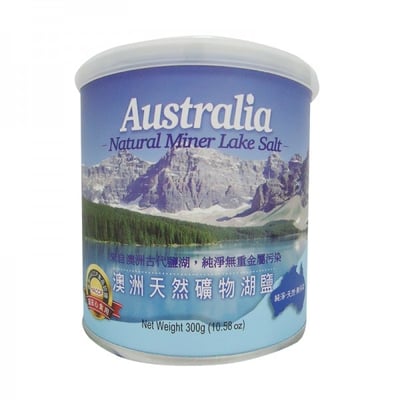 【米森】澳洲天然湖鹽(300g/罐)1