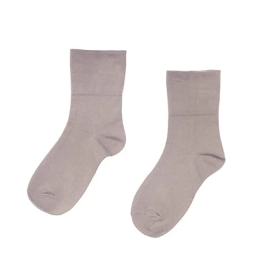 【和諧生活】素色無痕襪 22~24公分4