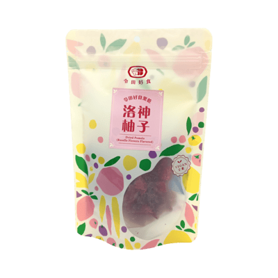 【令田好食】洛神柚子果乾 80g*期限2026.7月*1