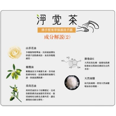 【茶寶】天然茶籽果萃保濕洗手露 350ml4