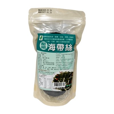 【興嘉】 壓縮海帶絲/小紫菜3