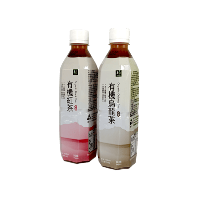 【里仁】有機紅茶/烏龍茶 406ml1
