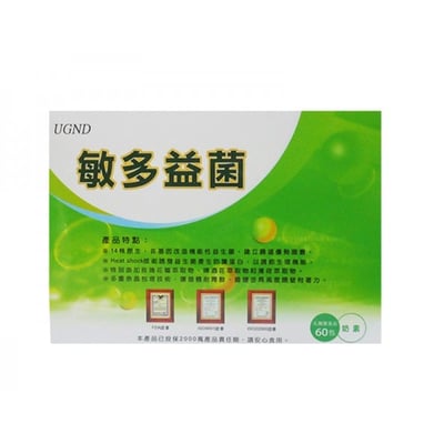 【生機健康】敏多益菌60入1