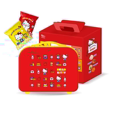 【翠菓子】HELLO KITTY-經典收藏手提箱(14gx10包)1