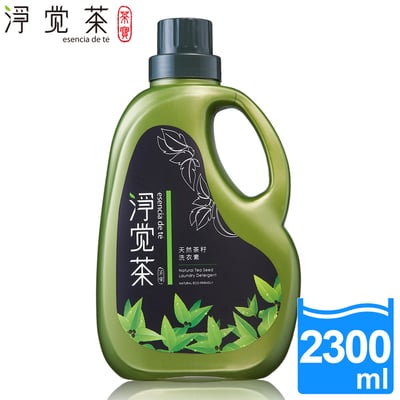 【茶寶】淨覺茶天然茶籽洗衣素1瓶+6包組合2
