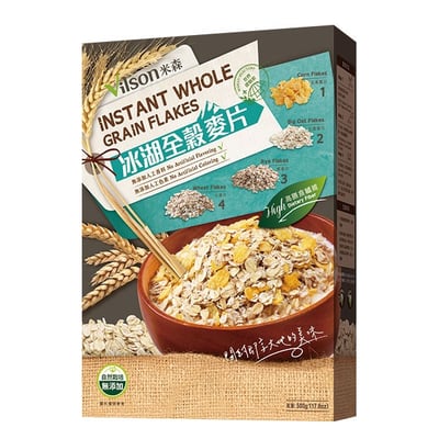 【米森】冰湖全穀麥片(500g/盒)1