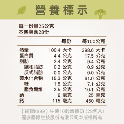 【肯寶】KB99榖粉優惠(任選2件)5