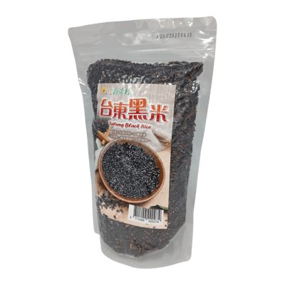 【野菜村】台東黑米600g (非糯性)3