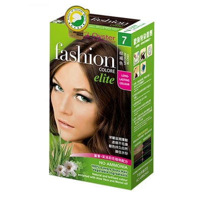 歐詩特染髮劑-7號(棕褐色)1